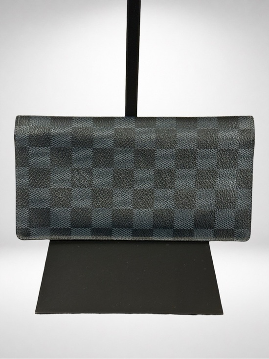 Louis Vuitton Other - Louis Vuitton Authentic Portefeuille Brazza Long Wallet Damier Graphite Canvas
